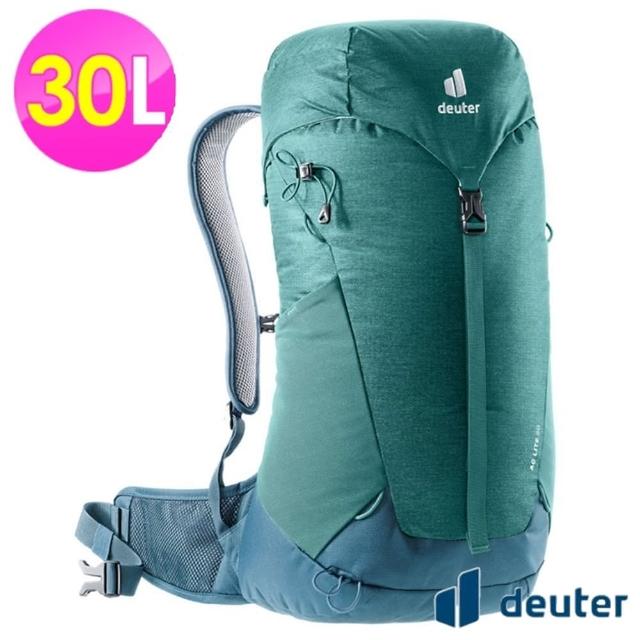 【deuter】AC LITE 30L網架直立式透氣輕量背包(3421021綠/戶外健行/休閒旅遊/登山包)