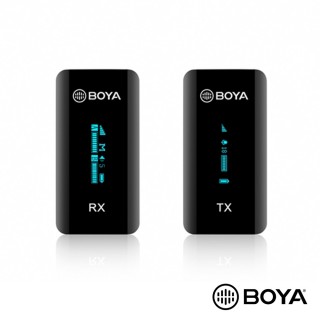 【BOYA 博雅】BY-XM6-S1 一對一 無線麥克風組 2.4G(公司貨)