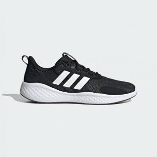 【adidas 愛迪達】休閒鞋 男鞋 運動鞋 網球鞋 FLUIDFLOW 3.0 黑白 IG9835(8383)