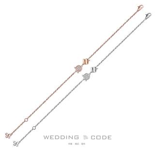 【WEDDING CODE】14K金 24分鑽石手鍊 BJ956(天然鑽石 母親節 現貨禮物)