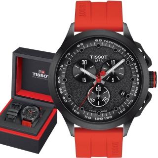 【TISSOT 天梭 官方授權】T-RACE 系列 環西自行車款 運動腕錶(T1354173705104)