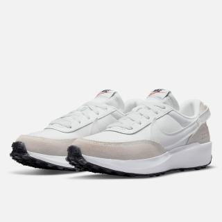 【NIKE 耐吉】WAFFLE DEBUT 運動鞋 休閒鞋 女鞋 白色(DH9523100)