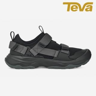【TEVA】Outflow Universal 男 護趾多功能經典運動涼鞋/雨鞋/水鞋 黑(TV1136311BLK)