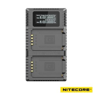 【NITECORE】FX2 PRO 雙槽液晶顯示USB充電器(For Fujifilm 富士 NP-T125 電池)
