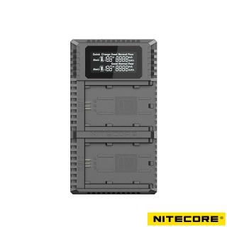 【NITECORE】USN4 PRO 雙槽液晶顯示USB充電器(For Sony 索尼 NP-FZ100 電池)