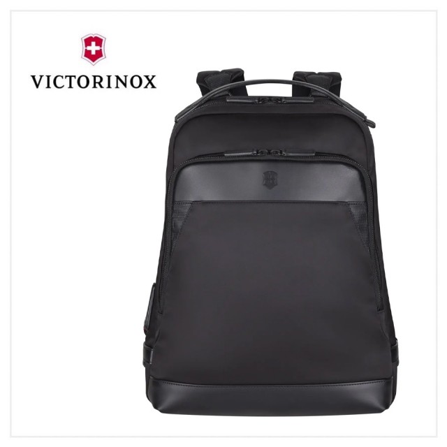 【VICTORINOX 瑞士維氏】AlexNero系列 15.6吋電腦後背包 31x42x19(611804)