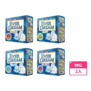 【Ever Dream】韓國藍貓 速凝結貓砂 9KG*2盒(礦砂)
