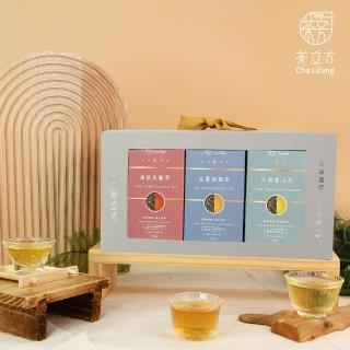 【茶立方】台灣高山茶禮盒(冷香高山茶150g+凍頂烏龍茶150g+金萱烏龍茶150g)