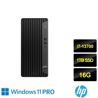 【HP 惠普】i7十六核商用電腦(EliteDesk800G9TWR/i7-13700/16G/1TBSSD/W11P)