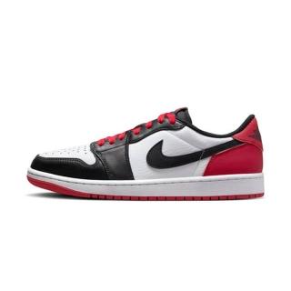 【NIKE 耐吉】Air Jordan 1 Low OG 大童 黑紅色 黑腳趾 芝加哥 喬丹 休閒鞋 CZ0858-106