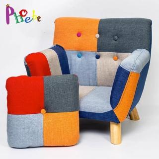 【Phoebe】童趣拼接兒童沙發(椅子 小沙發 兒童椅 迷你沙發)