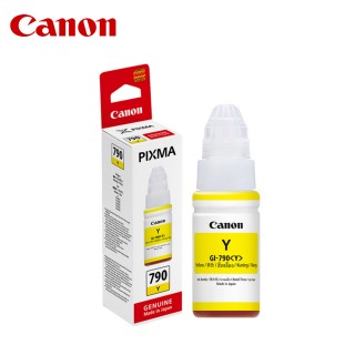 【Canon】GI-790Y 原廠黃色墨水 適用 G1010 G2010 G3010 G4010