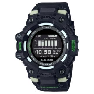 【CASIO 卡西歐】藍牙都市夜光迷彩運動系列潮流腕錶 49.3mm(GBD-100LM-1)