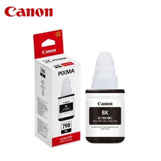【Canon】GI-790BK 原廠黑色墨水 適用 G1010 G2010 G3010 G4010