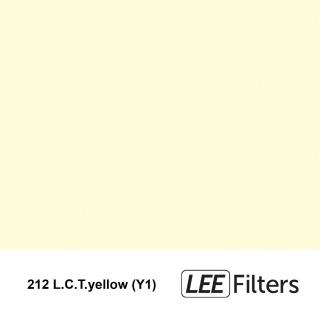 【LEE Filter】212 L.C.T.yellow-Y1 燈紙 色溫紙 一捲(公司貨)