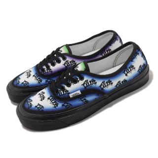 【VANS】休閒鞋 Authentic 44 DX 藍 黑 漸層 男鞋 Alva 簽名 滑板鞋(VN0005U8BMB)