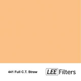 【LEE Filter】441 Full C.T. Straw 燈紙 色溫紙 一捲(公司貨)