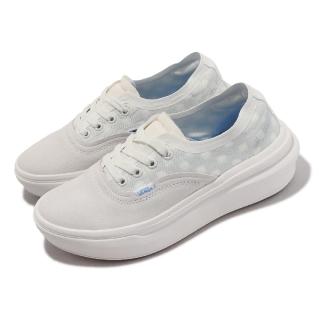 【VANS】休閒鞋 Authentic Over 男鞋 女鞋 白 全白 厚底 增高 麂皮 經典(VN0007NVWWW)
