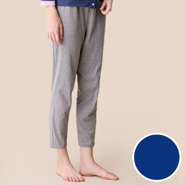 【Wacoal 華歌爾】睡衣-家居系列 M-LL針織花紗褲 LWF90333BT(藏青藍)