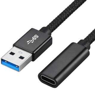 【Bill Case】黑霸 10 Gbps USB 3.1 to Type-C 母 終極多功轉接線 15公分(USB IF會員製造商 品質保固450天)