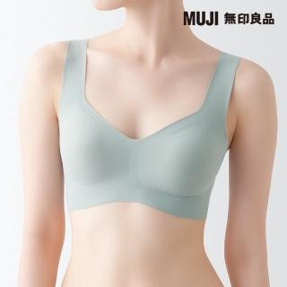【MUJI 無印良品】女莫代爾無痕背心式胸罩(共6色)