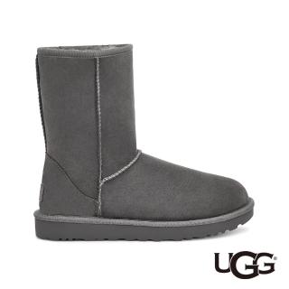 【UGG】女鞋/女靴/靴子/雪靴/Classic Short II(灰色-UG1016223GREY)