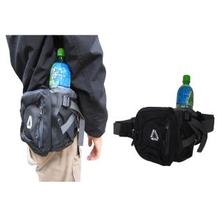 【SNOW.bagshop】腰包中容量水瓶外袋防水尼龍布二主袋(+外袋共四層)