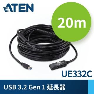 【ATEN】USB 3.2 Gen1 延長器 20公尺(UE332C)