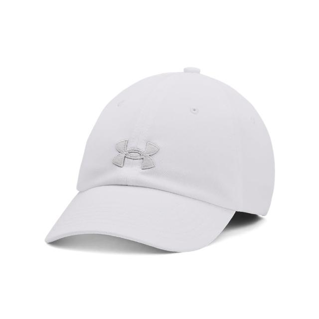 【UNDER ARMOUR】UA 女 Blitzing 棒球帽_1376705-100(白色)