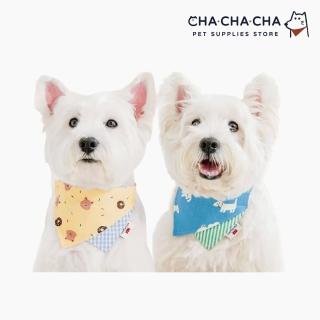 【chachacha】寵物 雙面領巾 6色(口水巾/圍兜兜/三角領巾)