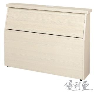 【優利亞】京都插座型木心板床頭箱單人3.5尺(4色)