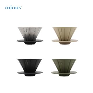 【Minos】不鏽鋼濾杯 1-2人份(304不鏽鋼／分離式底座／露營攜帶)