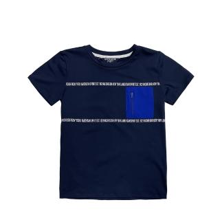 【MCGREGOR 瑪格麗格】針織貼袋撞色款圓領T恤-男童款(231704)