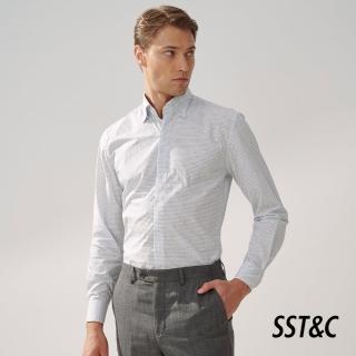 【SST&C 新品上市】舒適純棉幾何小印花修身版襯衫0312308012