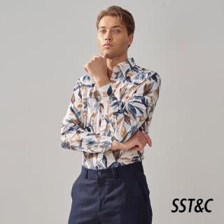 【SST&C 新品上市】舒適純棉大印花標準版襯衫0312308016