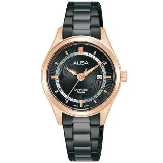 【ALBA】雅柏 簡約時尚手錶-30mm 情人節禮物(VJ22-X396SD/AH7BP8X1)