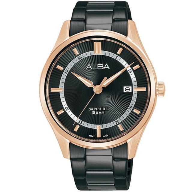 【ALBA】雅柏 簡約時尚手錶-41mm 情人節禮物(VJ42-X342SD/AS9R10X1)