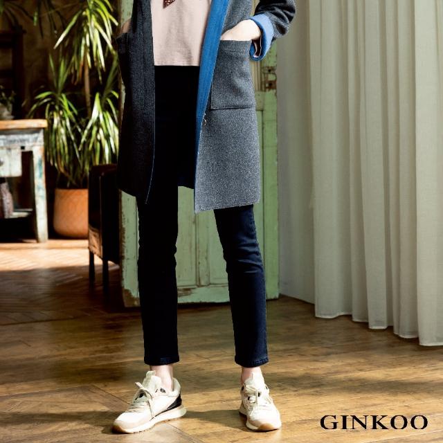 【GINKOO 俊克】彈性貼身牛仔褲