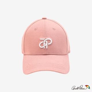 【Arnold Palmer 雨傘】配件-經典LOGO刺繡棒球帽(粉色)