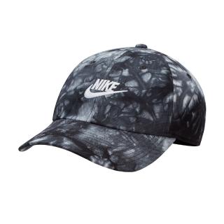 【NIKE 耐吉】帽子 棒球帽 運動帽 遮陽帽 U NK CLUB CAP U CB TIE DYE L 灰 FB5505-010