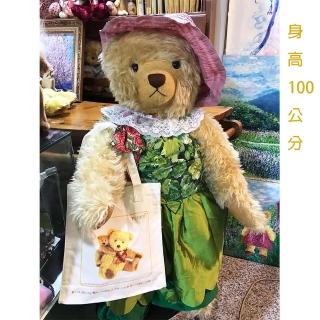 【TEDDY工坊】台灣製TEDDY泰迪熊細緻密實帆布手提袋時尚美觀實用(MIT台灣製大容量耐重耐洗密實帆布手提袋)