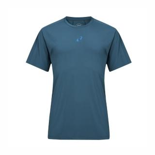 【asics 亞瑟士】D.Fresh 男 短袖 上衣 亞洲版 涼感 抗UV 運動 慢跑 路跑 藍綠(2011C967-400)