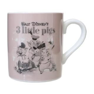 【SANGO 三鄉陶器】迪士尼100周年 陶瓷馬克杯 295ml 百年慶典 3隻小豬(餐具雜貨)