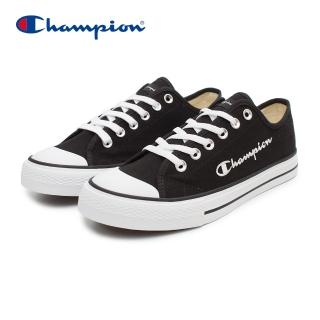 【Champion】休閒鞋 男鞋 女鞋 運動鞋 帆布鞋 SCRIPT CP CANVAS 黑 USLS-3081-10