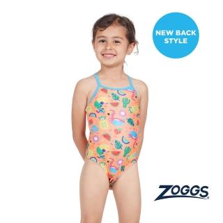 【Zoggs】幼童《盛放天堂》連身泳裝(游泳/海邊/玩水/戲水/小童/女童/卡通/圖/可愛/泳衣)