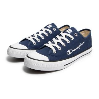 【Champion】休閒鞋 男鞋 女鞋 運動鞋 帆布鞋 SCRIPT CP CANVAS 深藍 USLS-3081-60