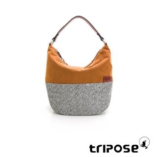 【tripose】漫遊系列桶型手提斜背包(稻禾駝)