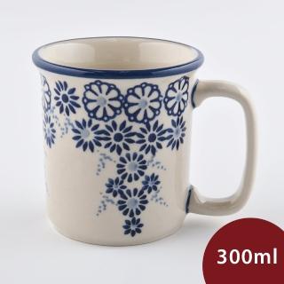 【波蘭陶】Manufaktura 濃縮咖啡杯 馬克杯 咖啡杯 水杯 茶杯 300ml 波蘭手工製(覓境隨花系列)