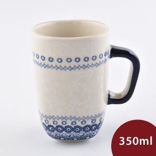 【波蘭陶】Manufaktura 陶瓷馬克杯 咖啡杯 水杯 茶杯 350ml 波蘭手工製(雪藏逸夢系列)