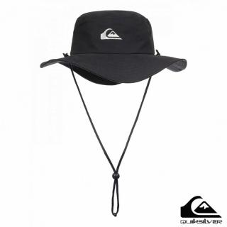 【Quiksilver】男款 配件 戶外運動帽 漁夫帽 衝浪帽 BUSHMASTER(黑色)